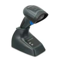 Datalogic QuickScan QM2131 handscanner inclusief kabel & basisstation 848190