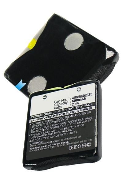 DeTeWe 4.999.046.235 / 4999046235 accu (2.4 V, 600 mAh, 123accu huismerk)  ADE00213 - 1