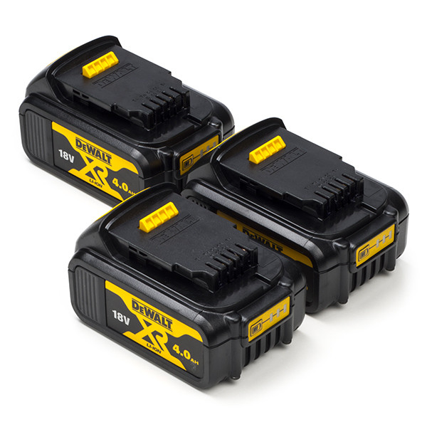 DeWalt Aanbieding: 3x DeWalt DCB182 XR accu's (18 V, 4.0 Ah, origineel)  ADE01216 - 1