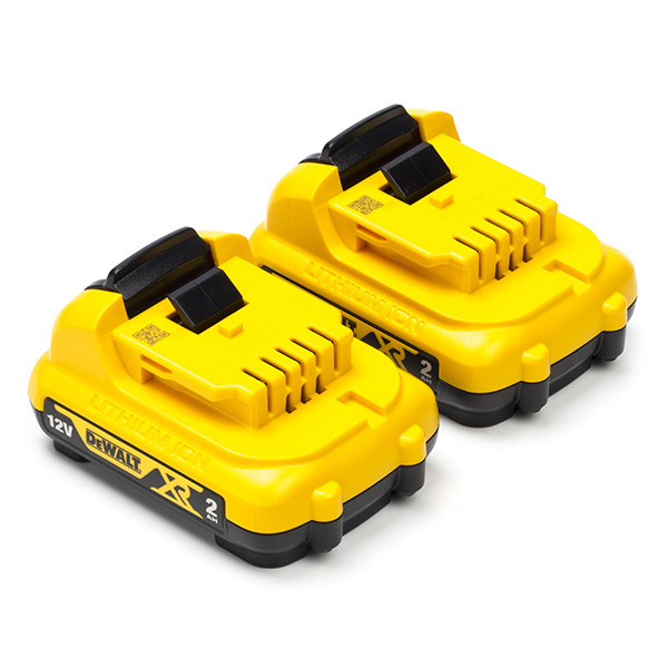 DeWalt Starterset: 2x DeWalt DCB127-XJ / 12V XR accu's (12 V, 2.0 Ah, origineel)  ADE01223 - 1