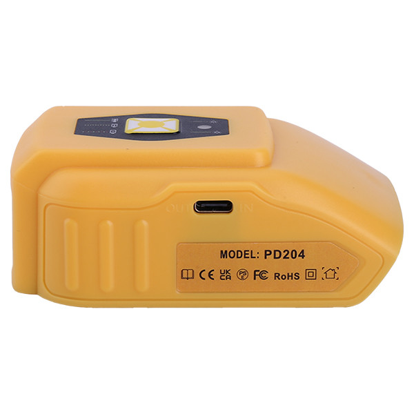 DeWalt USB-adapter voor XR 18V Li-ion en XR Flexvolt accu's (123accu huismerk)  ADE01324 - 5