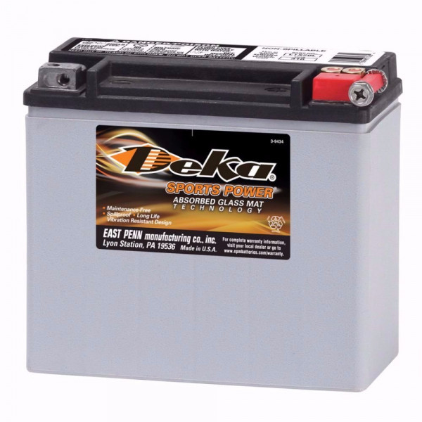 Deka Sports Power AGM ETX20L accu (12V, 17.5Ah, 310A)  ADE01029 - 1