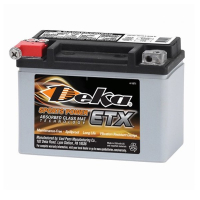 Deka Sports Power AGM ETX9 accu (12V, 8Ah, 120A)  ADE01059