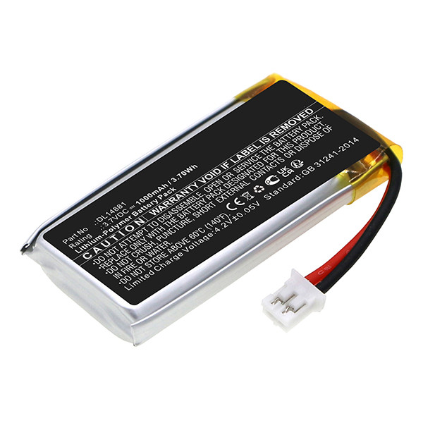 Deli DL14881 accu (1000 mAh, 123accu huismerk) ADE01263 - 1