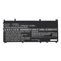 Dell 0DKNWN / DKNWN accu (11.4 V, 7000 mAh, 123accu huismerk) ADE01405