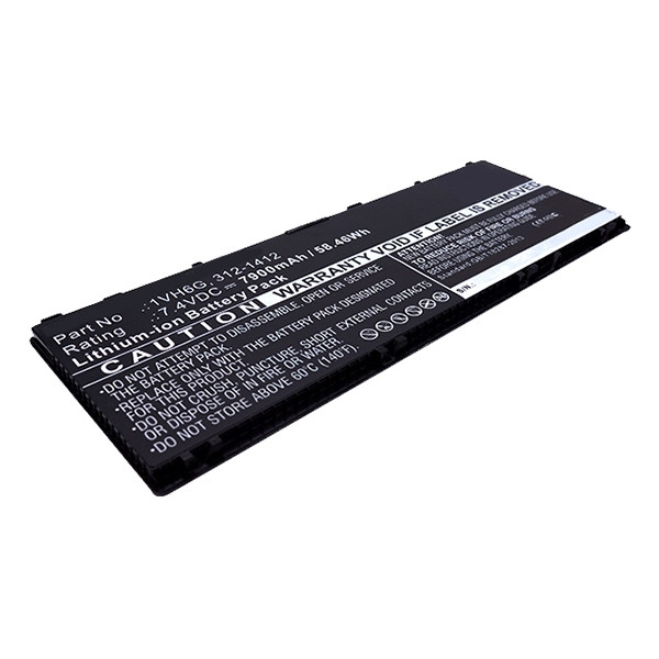 Dell 1VH6G / 1XP35 / C1H8N accu (7.4 V, 7900 mAh, 123accu huismerk)  ADE00772 - 1