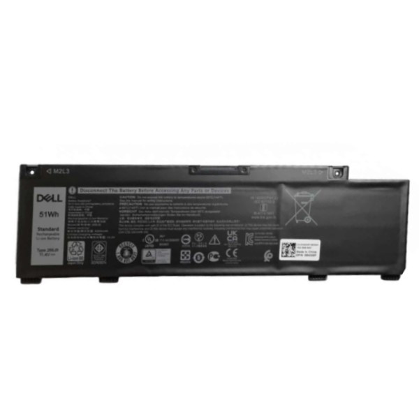 Dell 266J9 / 0M4GWP accu (11.4 V, 4255 mAh, 51 Wh, origineel)  ADE01361 - 1