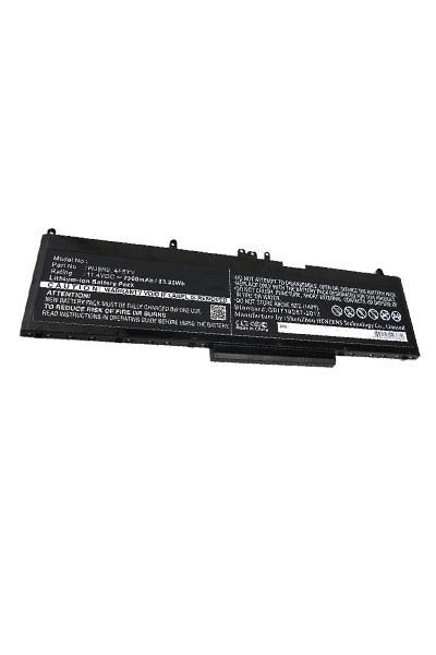 Dell 4F5YV / WJ5R2 accu (11.4 V, 7300 mAh, 123accu huismerk)  ADE00804 - 1