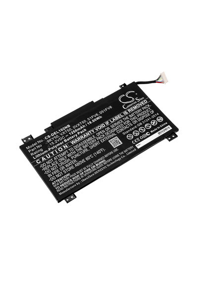 Dell 51FV6 / 9KY50 / VXT50 accu (15.2 V, 1250 mAh, 123accu huismerk)  ADE01037 - 1