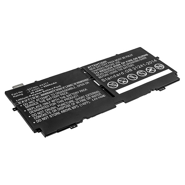 Dell 52TWH accu (7.6 V, 6500 mAh, 123accu huismerk)  ADE01036 - 1