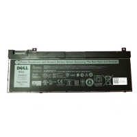 Dell 5TF10 / 0RY3F9 accu (7.6 V, 8000 mAh, 64 Wh, origineel)  ADE01353