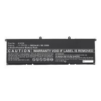 Dell 6D2HW / KV690 accu (11.55 V, 8600 mAh, 123accu huismerk) ADE01404