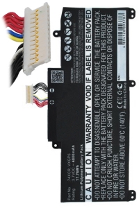 Dell 74XCR / VXGP6 accu (3.7 V, 4800 mAh, 123accu huismerk)  ADE00566