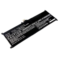 Dell 7VKV9 accu (7.6 V, 3900 mAh, 123accu huismerk)  ADE00859