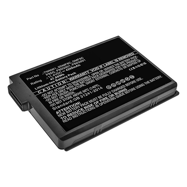 Dell 7WNW1 / DMF8C accu (11.4 V, 4200 mAh, 123accu huismerk)  ADE01101 - 1