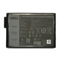 Dell 7WNW1 accu (11.4 V, 4342 mAh, 51 Wh, origineel)  ADE01358