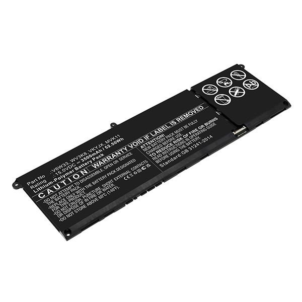 Dell 927N5 / FH3K2 / MGCM5 accu (15 V, 3500 mAh, 123accu huismerk)  ADE01257 - 1