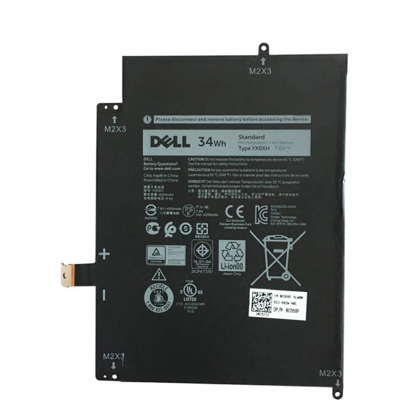 Dell C668F / YX0XH / 451-BCBR accu (7.6 V, 4250 mAh, origineel)  ADE00972 - 1