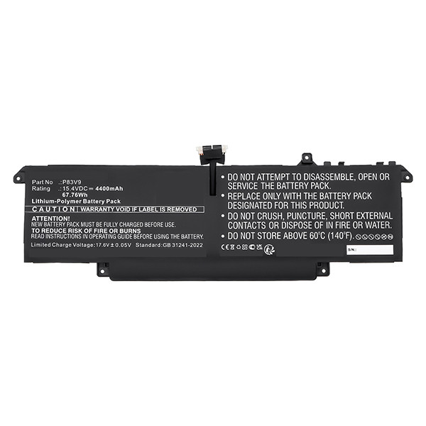 Dell CDTT2 / P83V9 accu (15.4 V, 4400 mAh, 123accu huismerk) ADE01406 - 1