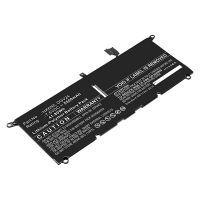 Dell DGV24 / HK6N5 accu (7.6 V, 5500 mAh, 123accu huismerk)  ADE01116