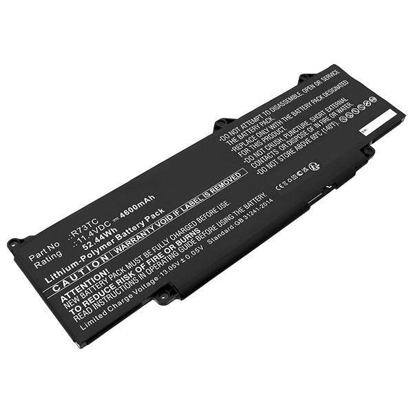 Dell DR02P / 0RXF9T accu (11.4 V, 4600 mAh, 123accu huismerk)  ADE01334 - 1