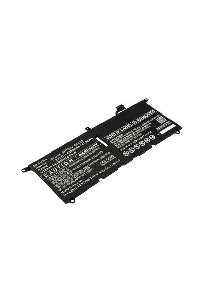 Dell DXGH8 accu (7.6 V, 5500 mAh, 52 Wh, 123accu huismerk)  ADE00900 - 1