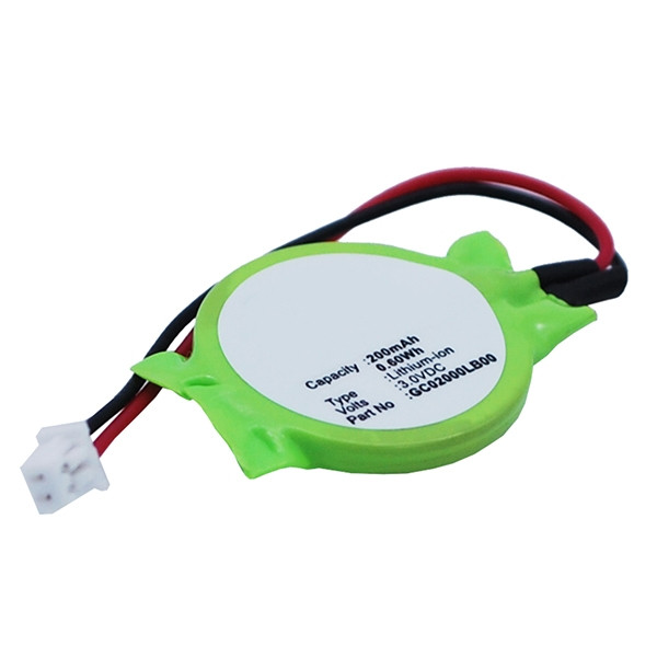 Dell GC02000LB00 accu (3 V, 200 mAh, 123accu huismerk)  ADE00744 - 1