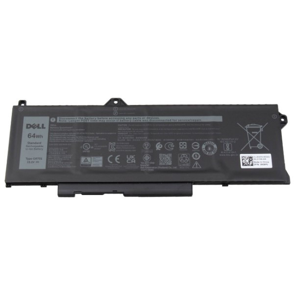 Dell GRT01 / 0R05P0 accu (15.2 V, 4210 mAh, 64 Wh, origineel)  ADE01347 - 1