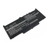 Dell J60J5 / MC34Y / NJJ2H accu (7.4 V, 7200 mAh, 55 Wh, 123accu huismerk)
