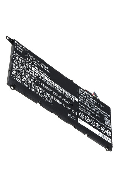 Dell JD25G accu (7.4 V, 7300 mAh, 52 Wh, 123accu huismerk)  ADE00767 - 1