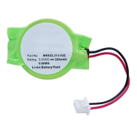 Dell MR652 / 0MR652 / 077-A00 accu (3 V, 200 mAh, 123accu huismerk)  ADE00734