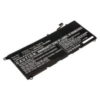 Dell PW23Y accu (7.6 V, 7800 mAh, 60 Wh, 123accu huismerk)  ADE00854