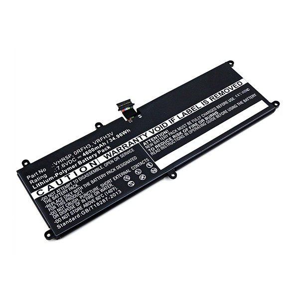 Dell RFH3V / VHR5P / 0RFH3V accu (7.6 V, 4600 mAh, 123accu huismerk)  ADE00814 - 1