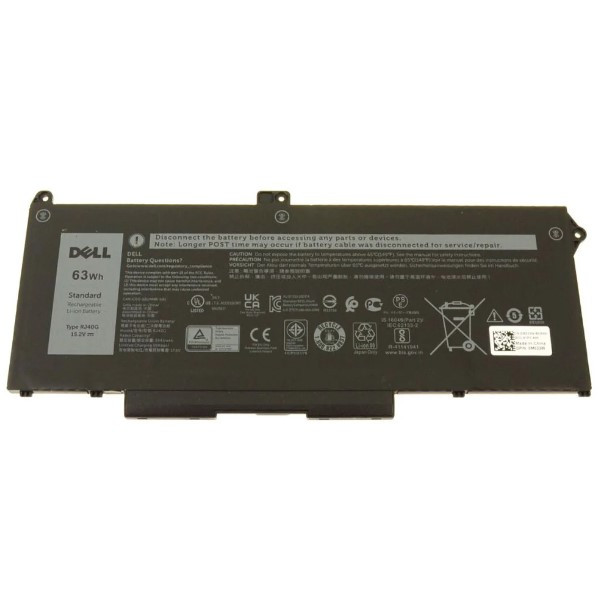 Dell RJ40G / 0M033W accu (15.2 V, 3941 mAh, 63 Wh, origineel)  ADE01357 - 1