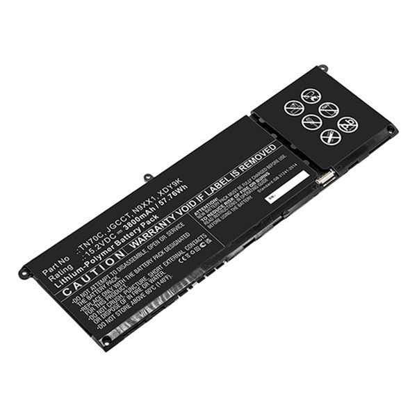 Dell TN70C accu (15.2 V, 3800 mAh, 123accu huismerk)  ADE01235 - 1