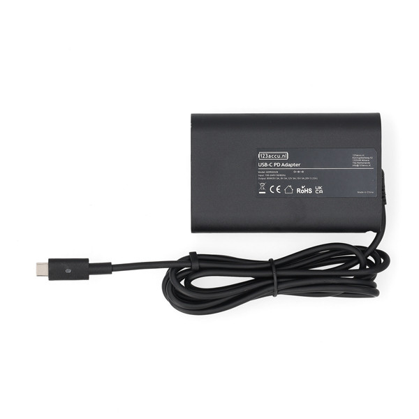Dell USB-C adapter (20 V, 3.25 A, 65 W, 123accu huismerk) ADR00329 - 2