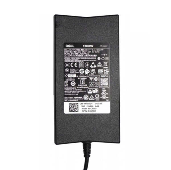 Dell adapter (19.5 V, 6.7 A, 130 W, 7.4 x 5.0 plugmaat, origineel) ADE00939 - 2