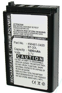 Denso 496461-0450 / BT-20L accu (1800 mAh, 123accu huismerk)  ADE00016 - 1