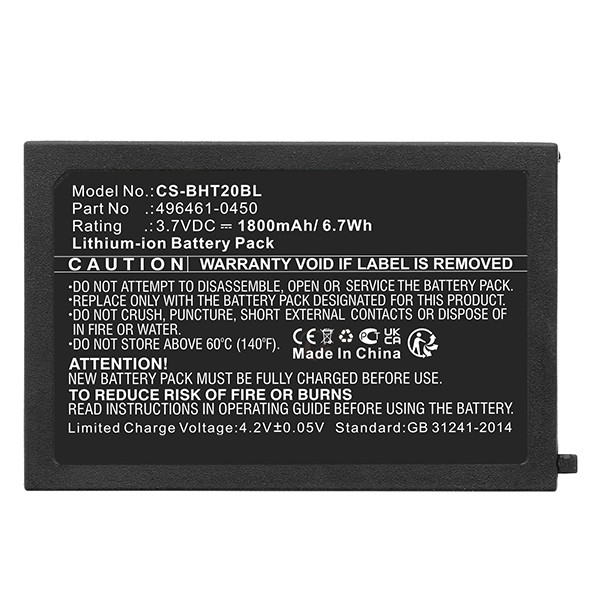 Denso 496461-0450 / BT-20L accu (1800 mAh, 123accu huismerk) ADE00016 - 4