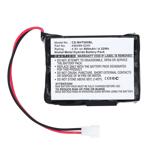 Denso 496466-0240 accu (900 mAh, 123accu huismerk) ADE00017 - 2