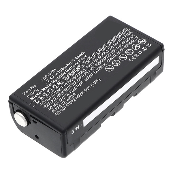 Denso DS-60M accu (2.4 V, 700 mAh, 123accu huismerk) ADE00018 - 1