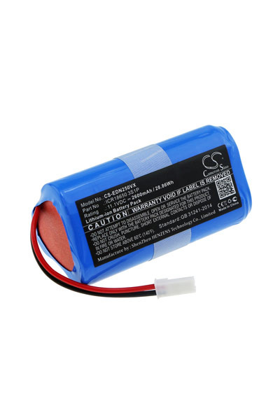 Dibea ICR18650 3S1P accu (11.1 V, 2600 mAh, 123accu huismerk)  ADI00053 - 1