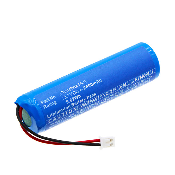 Divoom INR18650 accu (3.7 V, 2600 mAh, 123accu huismerk) ADI00057 - 1