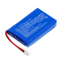 Dogtra AE654050P / BP37P2400 accu (3.7 V, 2400 mAh, 123accu huismerk) ADO00264