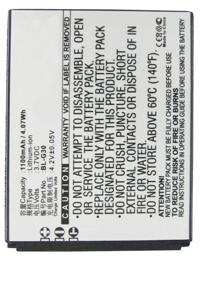 Doov BL-G30 accu (1100 mAh, 123accu huismerk)  ADO00101 - 1