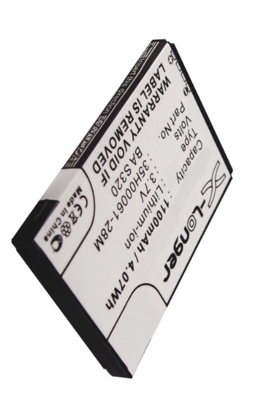 Dopod 35H00061-26M / BA S320 / CONV160 accu (1100 mAh, 123accu huismerk)  ADO00068 - 1
