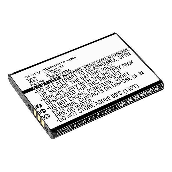 Doro DBX-1350A accu (3.7 V, 1200 mAh, 123accu huismerk)  ADO00245 - 1