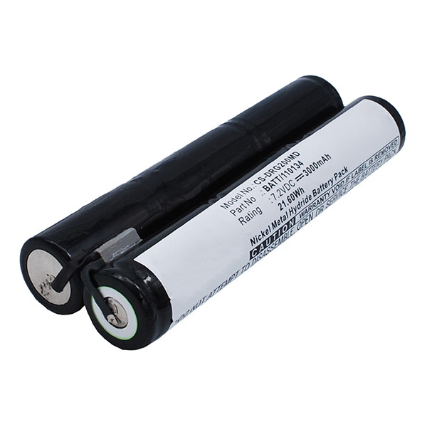 Dräger 120134 / BATT/110134 accu (7.2 V, 3000 mAh, 123accu huismerk) ADR00049 - 1