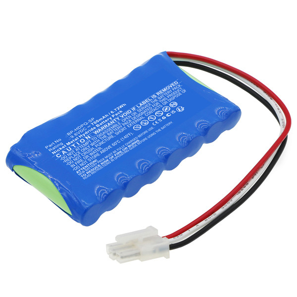 Dranetz BP-HDPQ-SP accu (9.6 V, 700 mAh, 123accu huismerk)  ADR00108 - 1