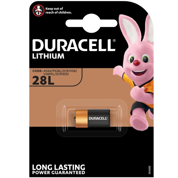 Duracell 28L / PX28L / LR544 Lithium batterij (1 stuk)  ADU00042 - 1